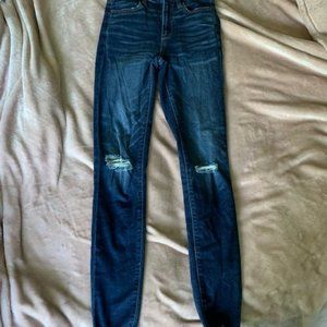 American Eagle jeans Super Hi-Rise jegging 4 long